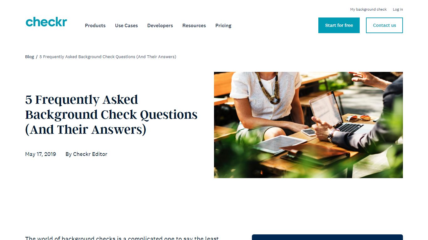 5 Frequently Asked Background Check Questions | Checkr
