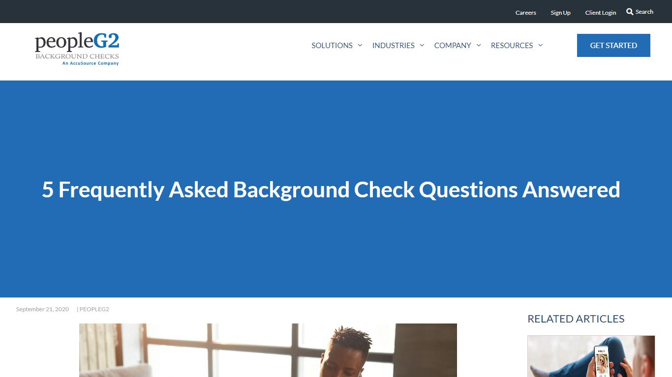 5 Frequently Asked Background Check Questions Answered - PeopleG2